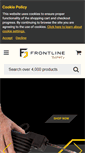 Mobile Screenshot of frontline-safety.co.uk